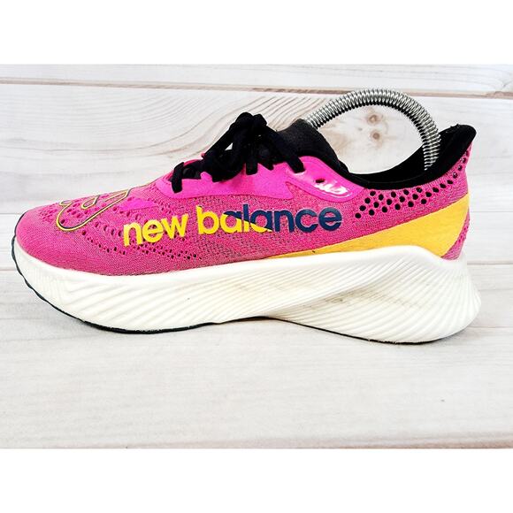 New Balance Womens FuelCell RC Elite V2 WRCELPB2 Pink Running Shoes Sneakers 9 - Picture 8 of 16